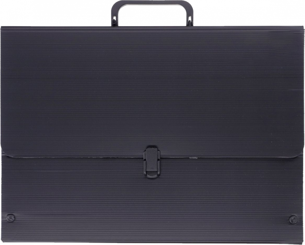 Teczka na rysunki Leniar, A3, 30mm, na klips, czarny