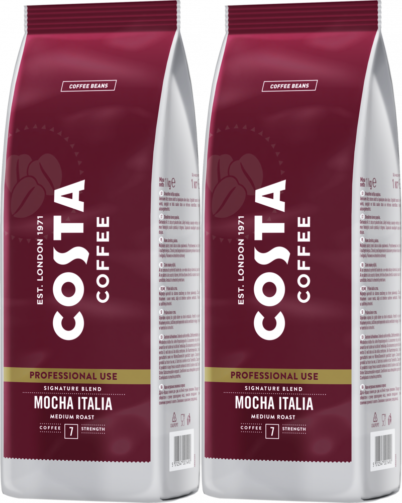 2x Kawa ziarnista Costa Professional Signature Blend Medium, 1kg