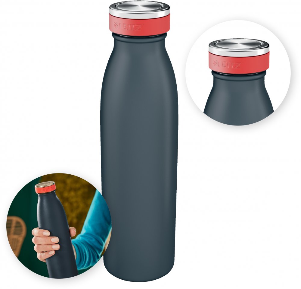 Butelka termiczna Leitz Cosy, 500ml, aksamitny szary