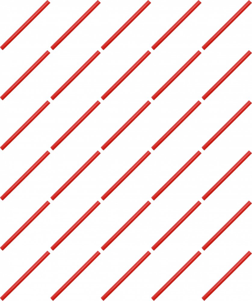 240x Ołówek kreślarski Grand, HB, czerwony