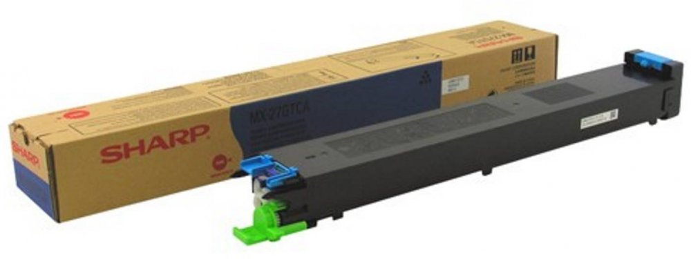 Toner Sharp (MX27GTCA), 15000 stron, cyan (błękitny)