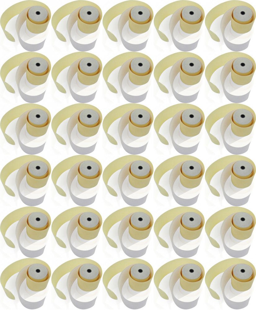 100x Rolka samokopiująca Emerson, 76mmx25m, biały