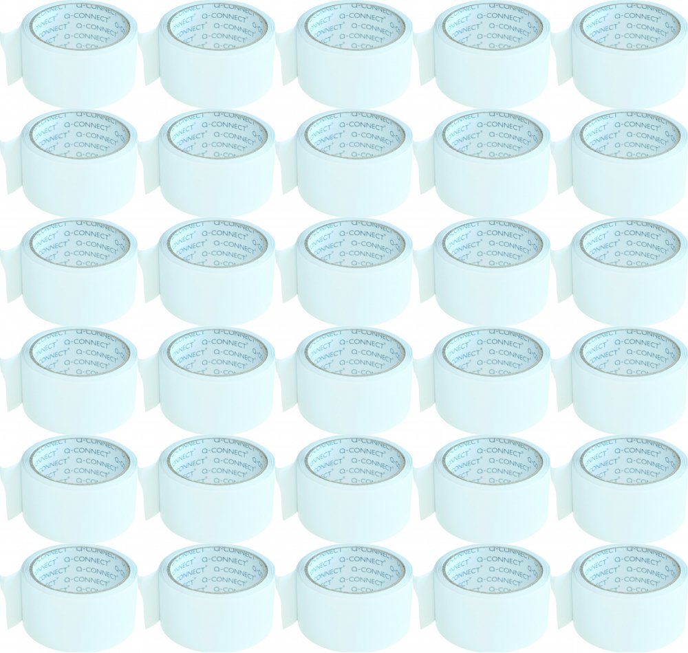 50x Taśma dwustronna Q-Connect, 50mm x 5m, przezroczysty