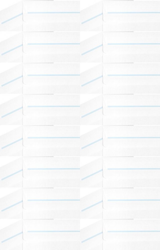 20x Koperta standardowa Rayan, C6, samoklejąca SK, 50 sztuk, biały