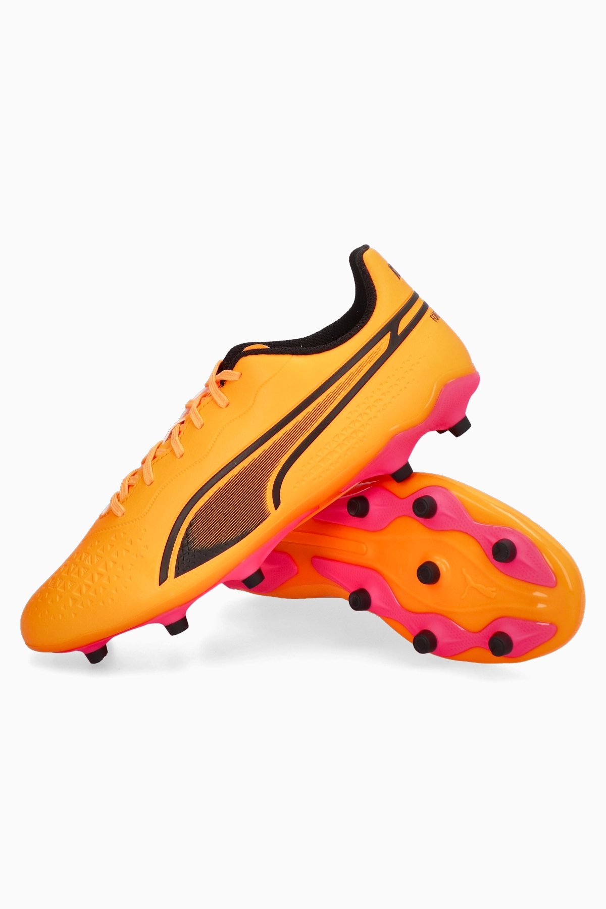 Korki Puma King Match FG/AG - Pomarańczowy