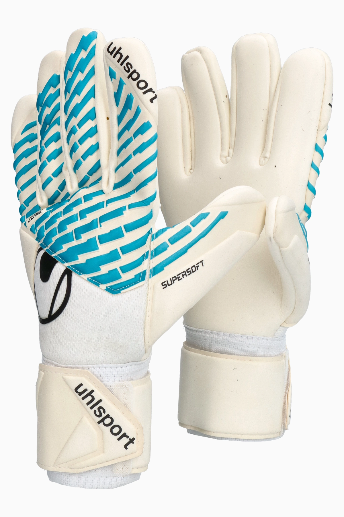 Rękawice Uhlsport Cybertec Supersoft HN - Biały