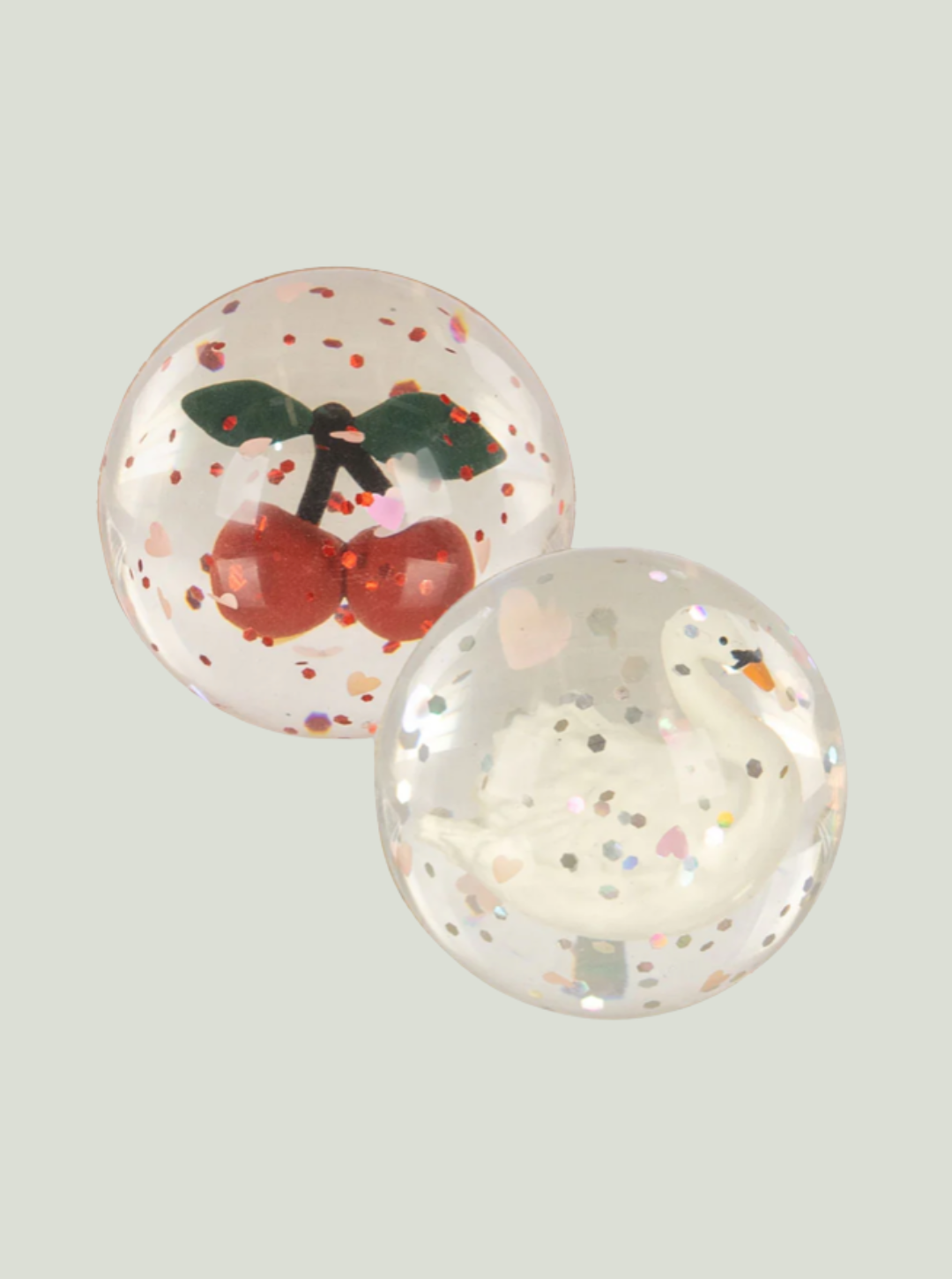 Zestawy skaczących piłeczek CHERRY/SWAN Konges Sløjd