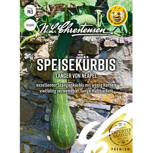 1 szt, Kürbis Langer von Neapel - Samen: Ilość w opakowaniu: 1 Stück