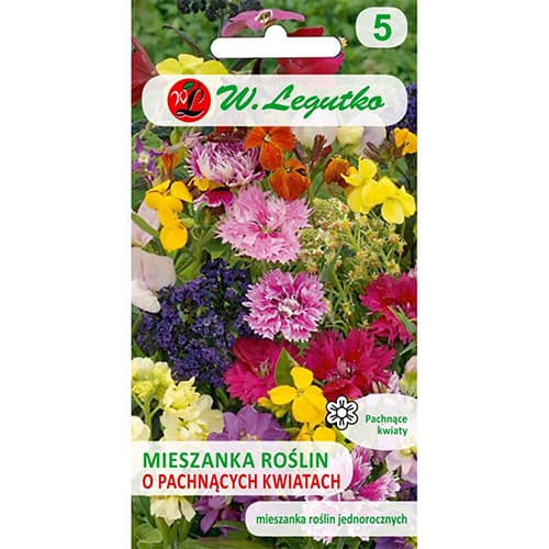 1 szt, Mischung aus Pflanzen mit duftenden Blüten - Samen: Ilość w opakowaniu: 1 g