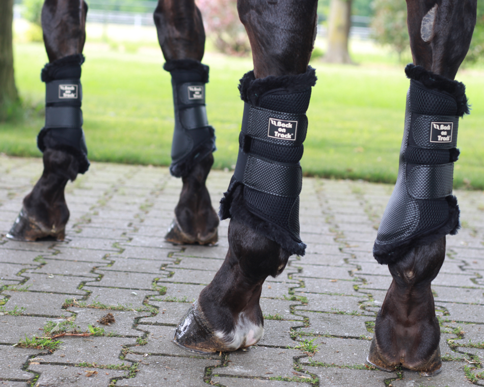 Back on Track Back on Track ochraniacze 3D Mesh z futrem