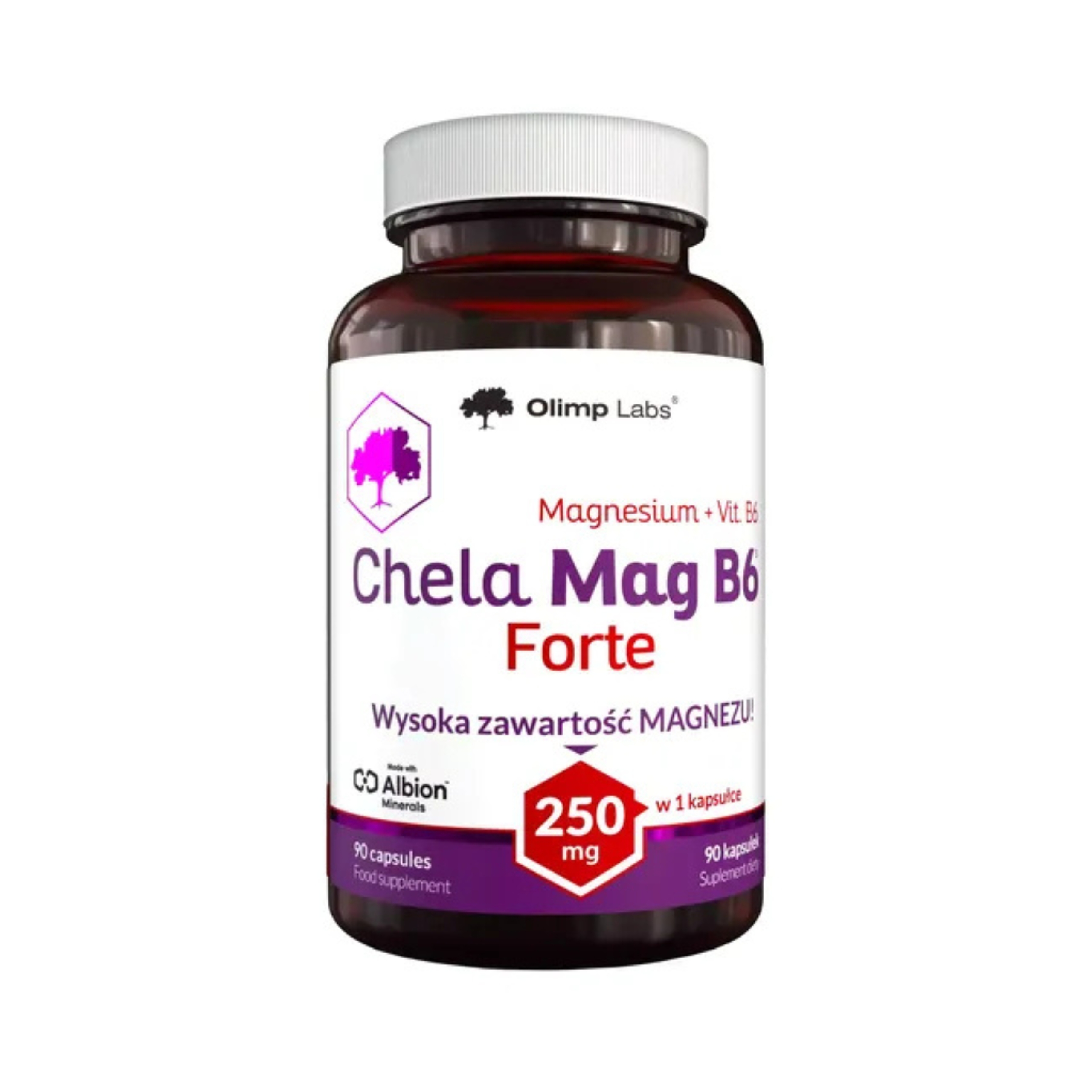 Olimp chela mag b6 forte, 90 kapsułek