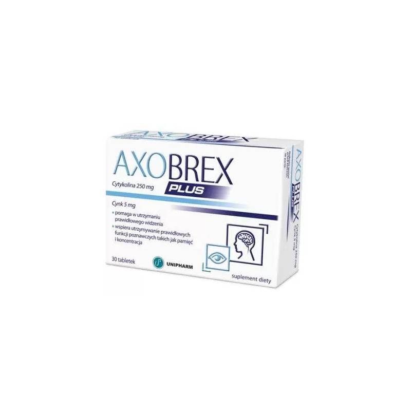 Axobrex plus, 30 tabletek