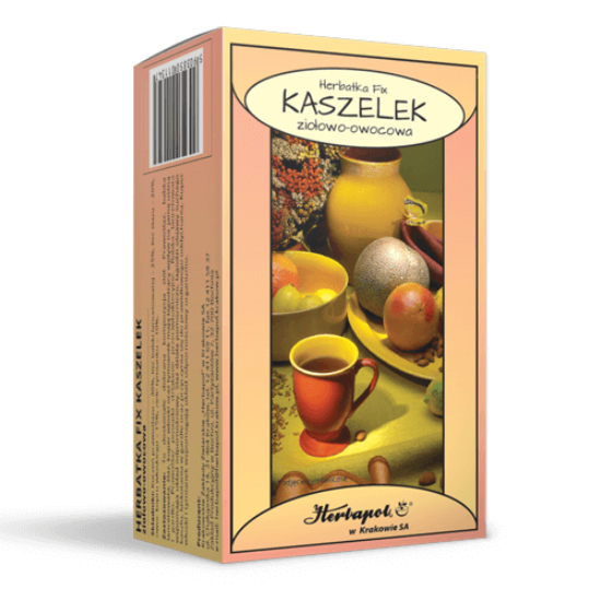 Kaszelek - ziołowo-owocowa herbatka fix, saszetki, 20 sztuk