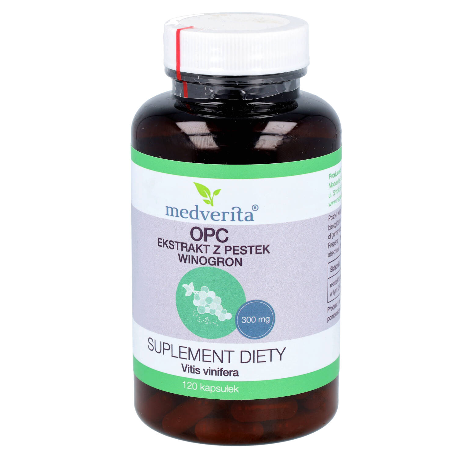 Medverita opc 95%, 120 kapsułek