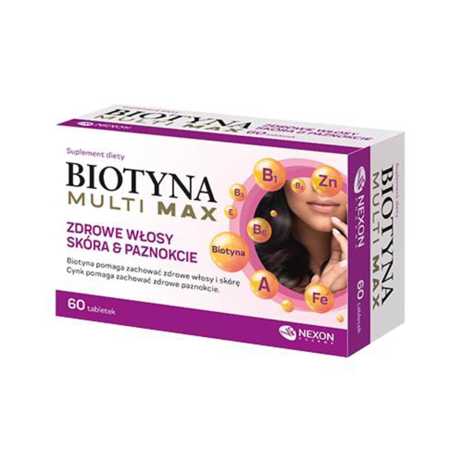 Biotyna multi max, 60 tabletek