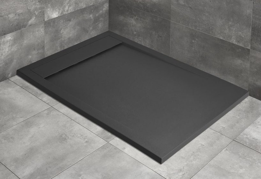 Radaway Teos F brodzik prostokątny 120x80 cm antracyt HTF12080-64