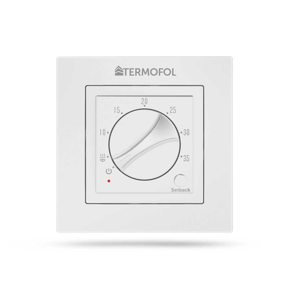 Termofol TF-H termoregulator podtynkowy biały TF-H3