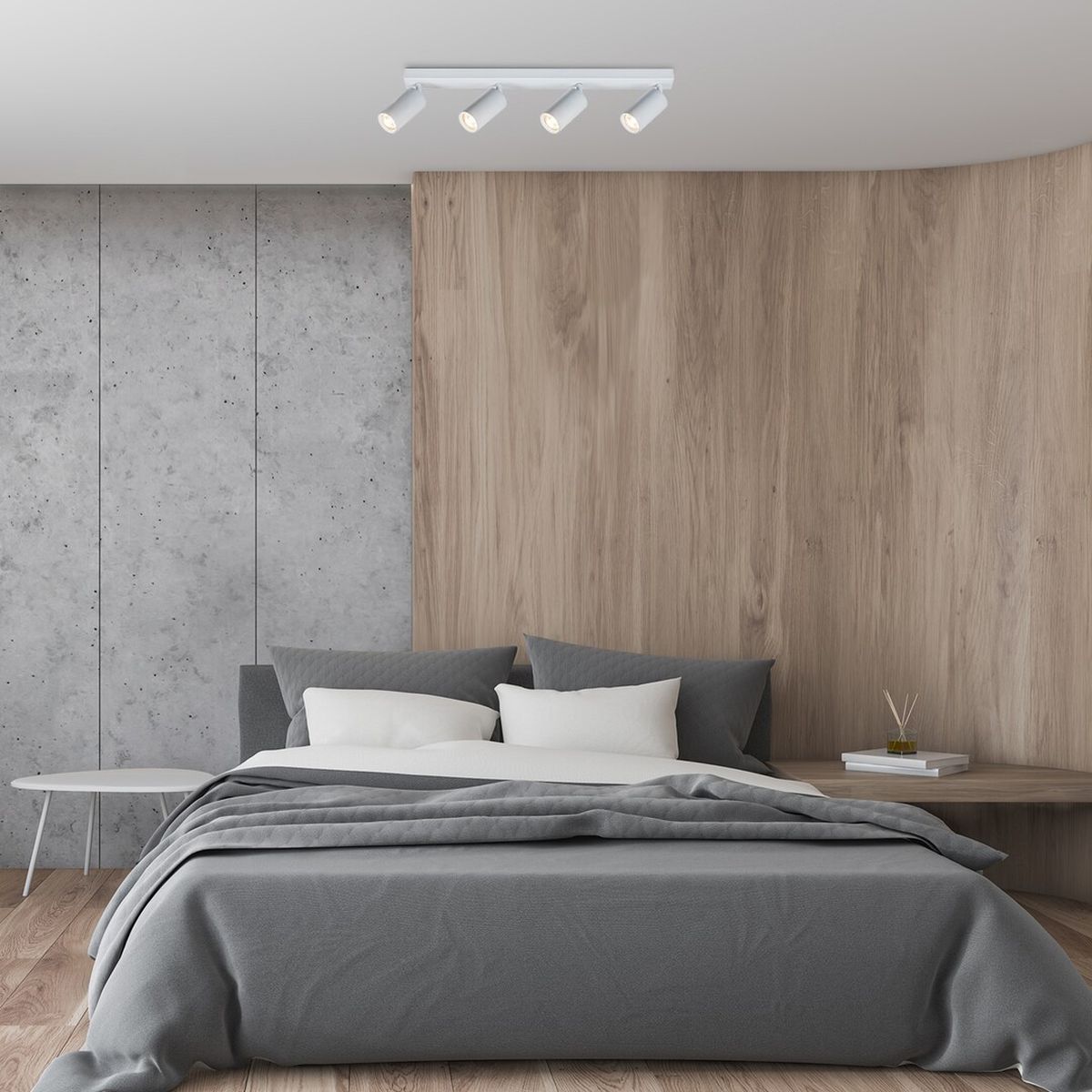 Rabalux Solo lampa podsufitowa 4x25W biała 2083