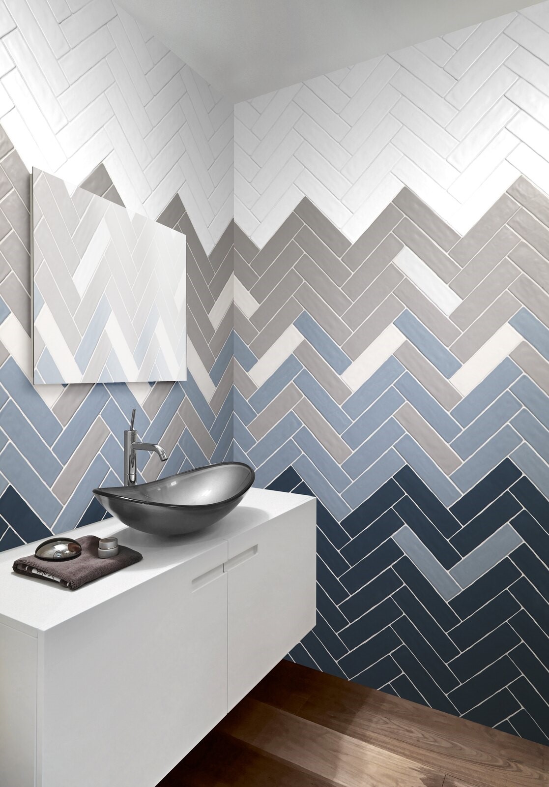 Monopole Boreal Grey Mat płytka ścienno-podłogowa 28x7,5 cm