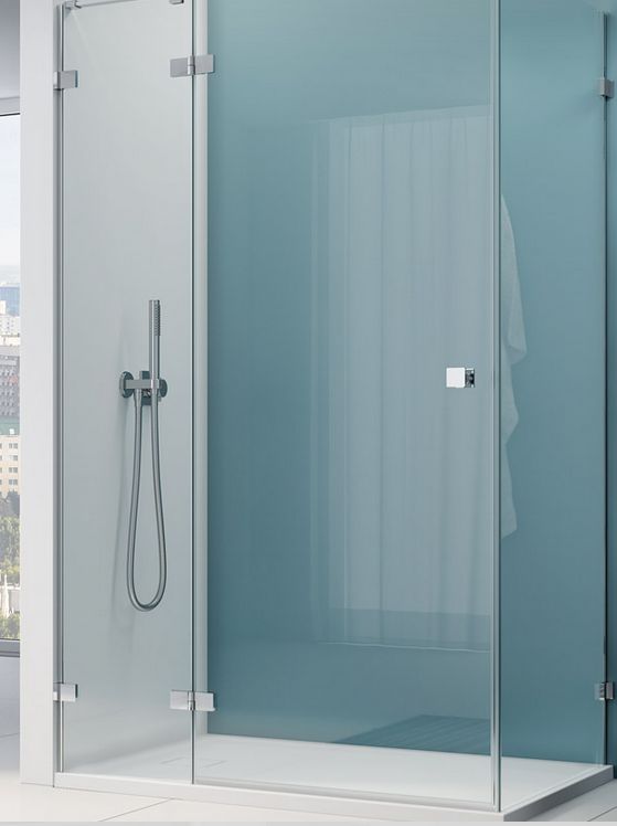 SanSwiss Annea ścianka boczna 80 cm srebrny połysk/szkło przezroczyste ANTW108005007