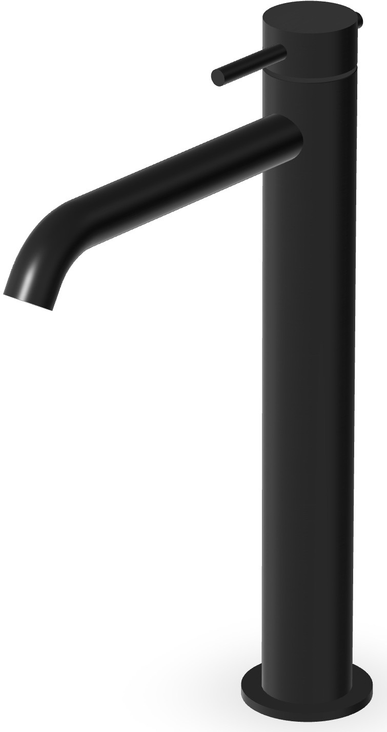 Zucchetti Helm bateria umywalkowa stojąca czarna ZHE689.XP81