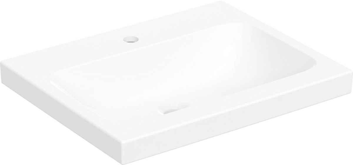 Geberit iCon Light umywalka 60x48 cm nablatowa KeraTect biała 501.847.00.6