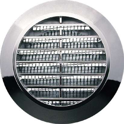 Awenta Mini-Awent kratka 95x95 mm srebrna T75MS