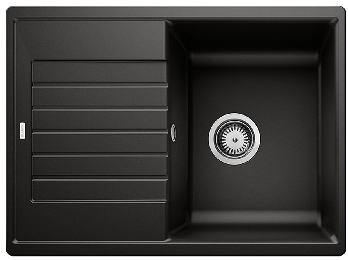 Blanco Zia 45 S Compact zlewozmywak 68x50 cm Silgranit czarny 526009 - Wysyłka w 24h