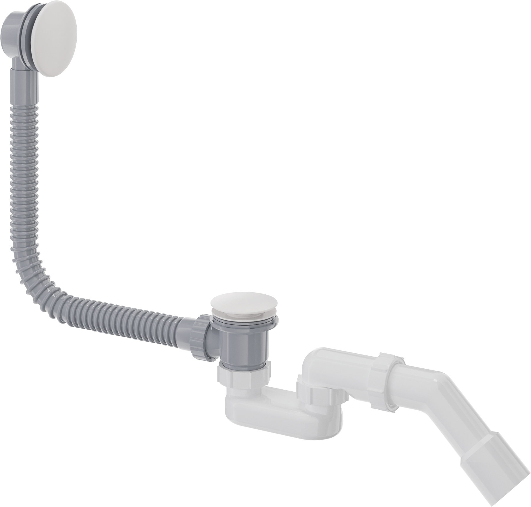 Deante Prizma syfon do wanny biały NHC_A57B - Wysyłka w 24h