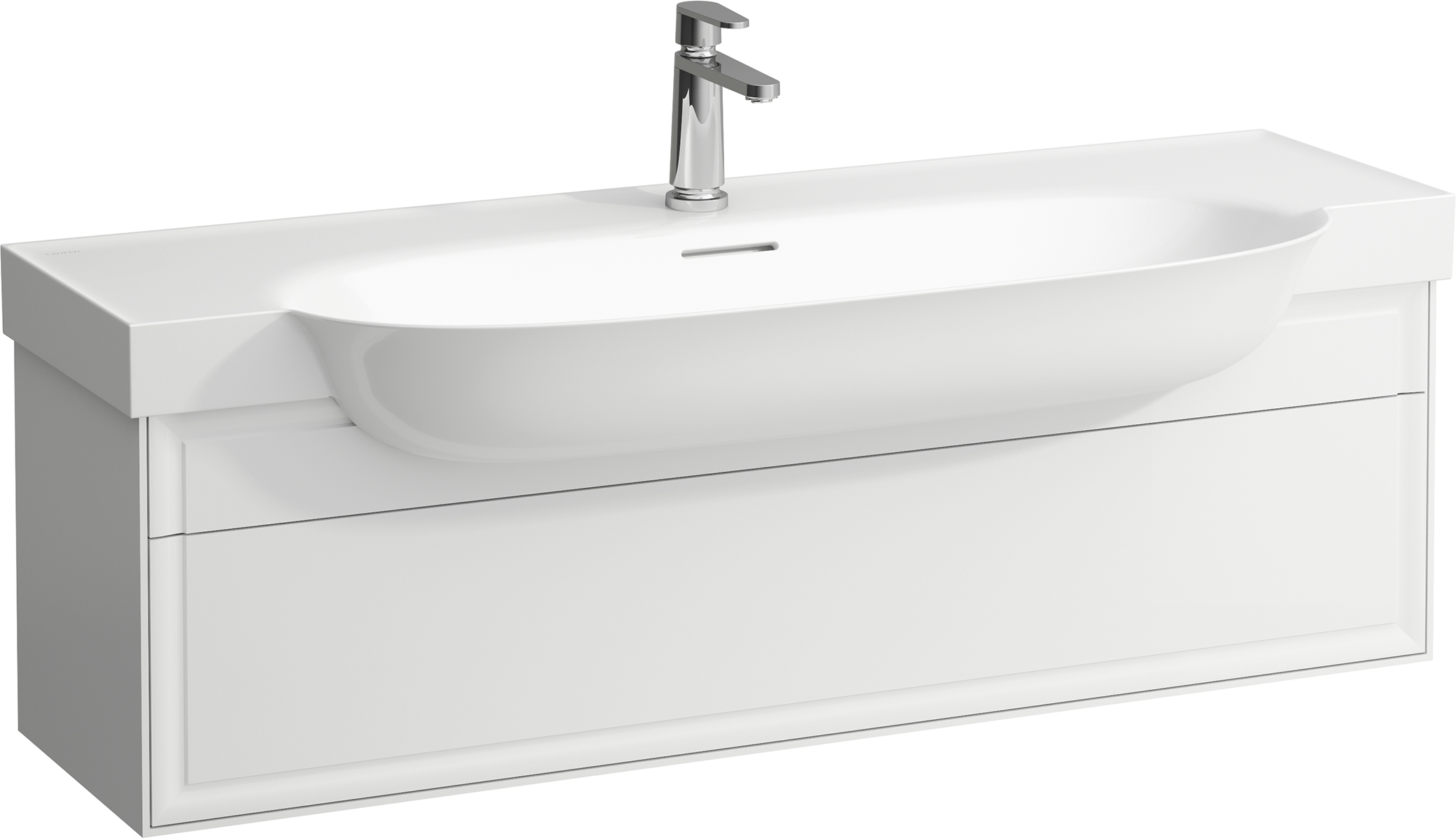 Laufen The New Classic szafka 120 cm podumywalkowa wisząca biały połysk H4060510856311