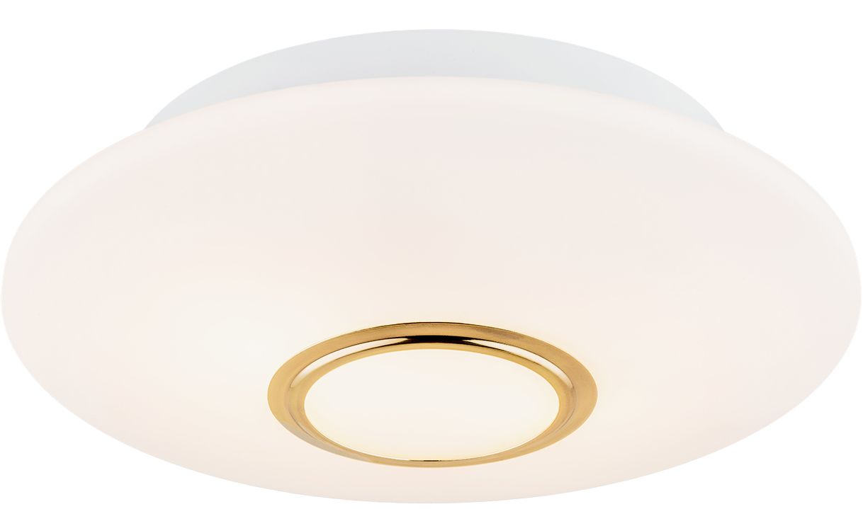 Argon Chicago plafon 2x15W mosiądz/opal mat 1030