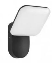 Italux Nammi kinkiet zewnętrzny 1x5 W czarny piaskowany OWL-6206-3K