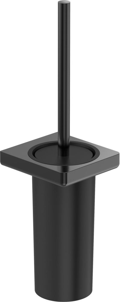 Roca Tempo szczotka toaletowa wisząca czarny szczotkowany A817036NM0