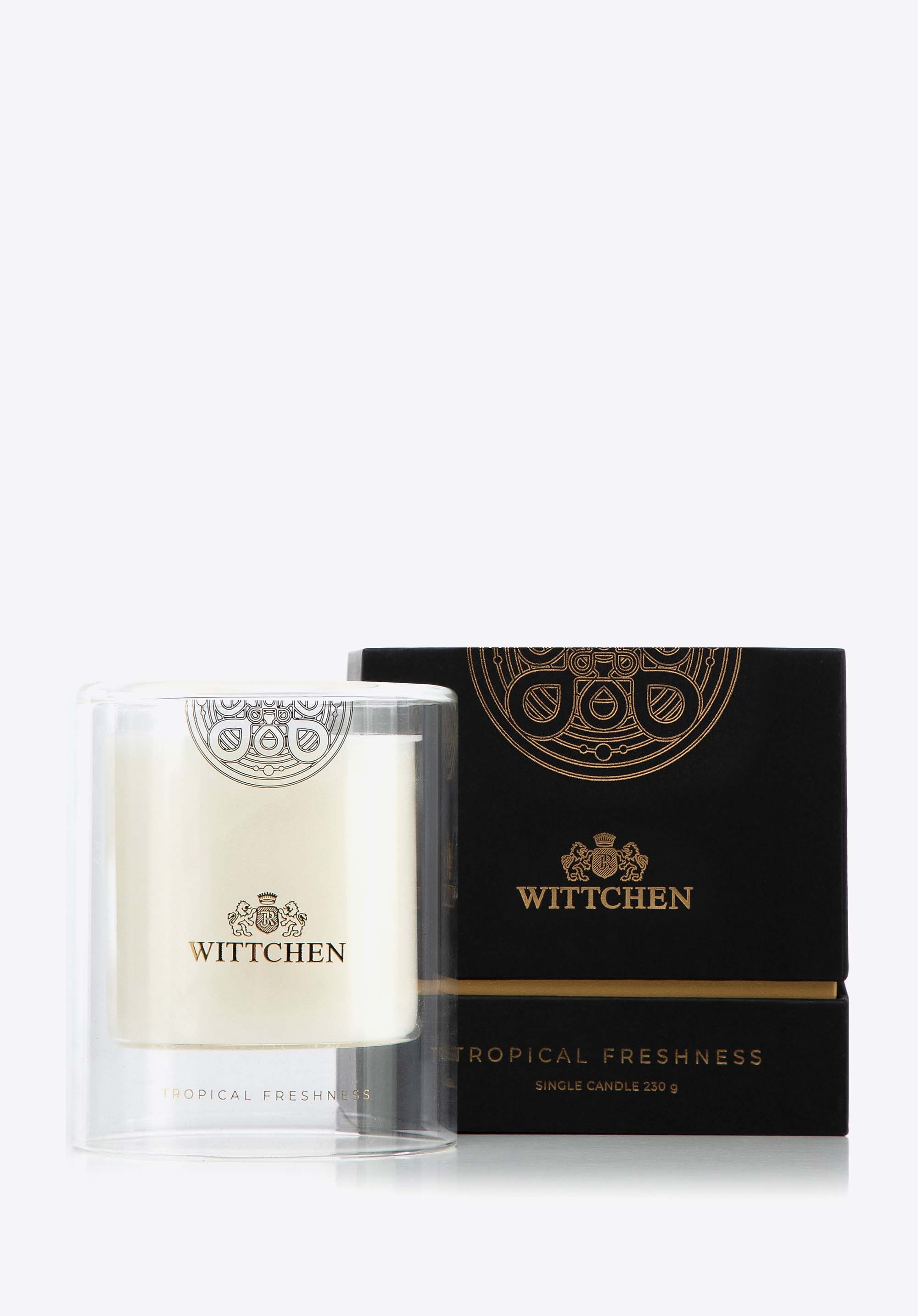 Sojowa świeca z bawełnianym knotem mała Tropical Freshness