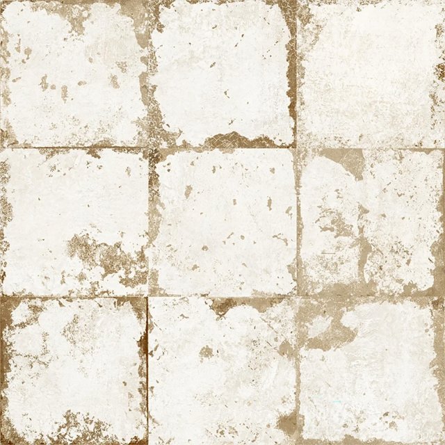 Gres szkliwiony hiszpański El Molino MEMORY BASE BLANCO mat 58x58 gat