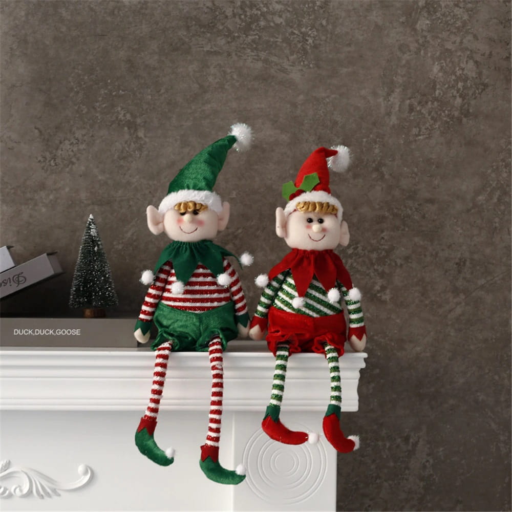 Duzy Elf Bożonarodzeniowy 57 cm!