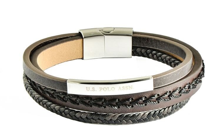 Bransoletka męska U.S. Polo Assn. Harrison JW9268BR