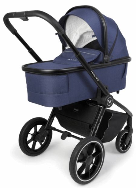 Muuvo, Quick 3.0 - wózek spacerowy z gondolą XL i wyposażeniem-Azure Blue