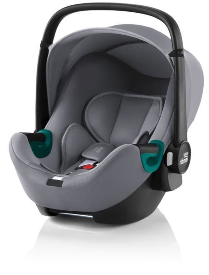 Britax Romer Baby-Safe 3 i-Size - fotelik samochodowy od urodzenia do około 15 miesiąca życia od 40 do 83 cm wzrostu-Frost Grey