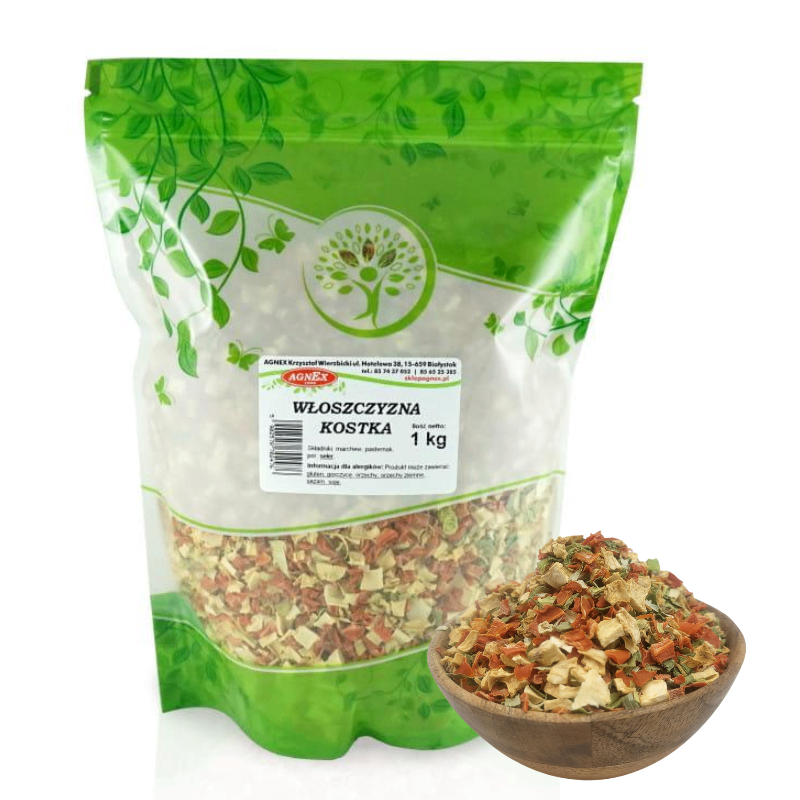 Włoszczyzna kostka 1 kg