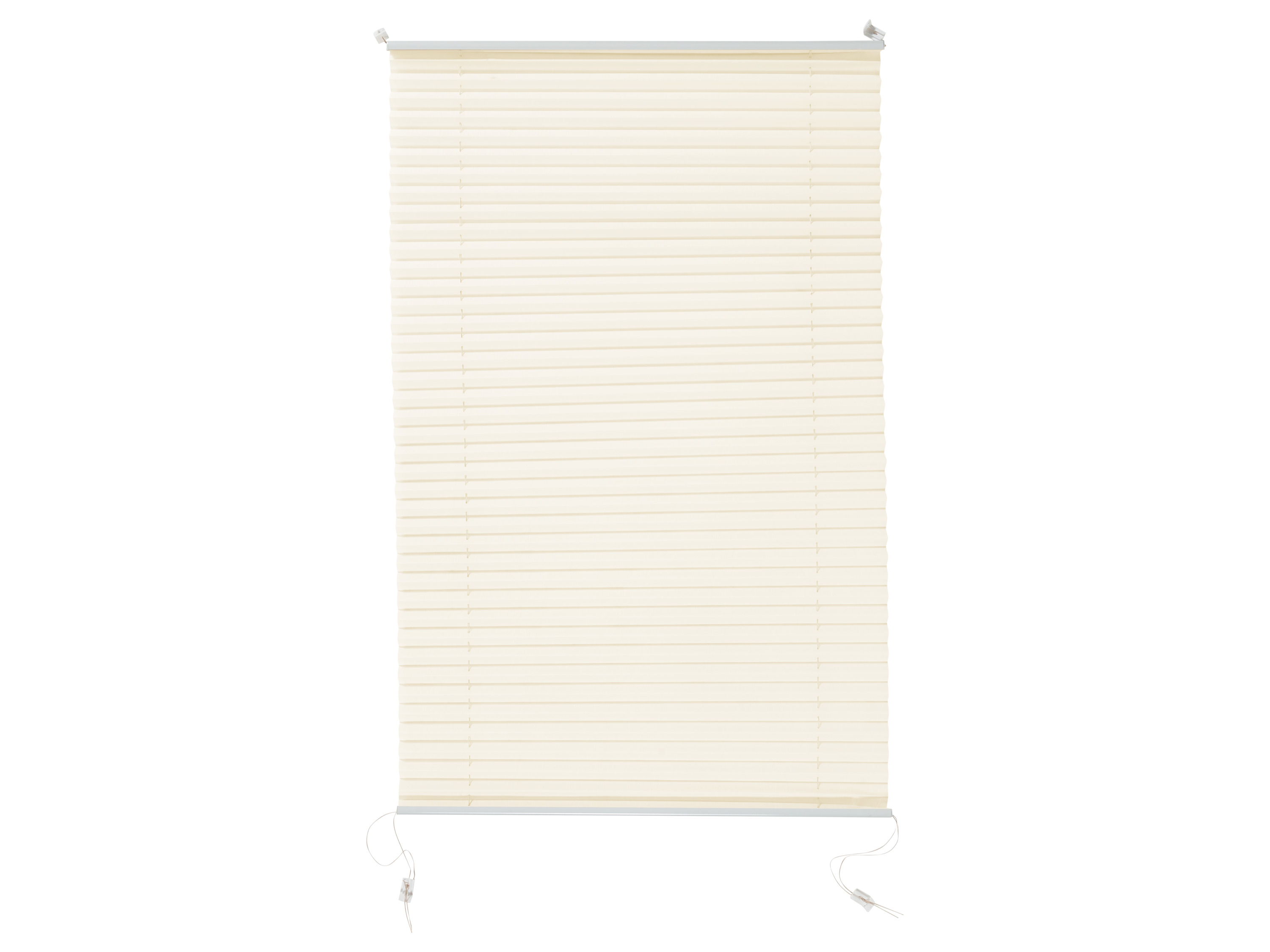 Livarno home Roleta plisowana na okno, 70 x 130 cm Kremowy