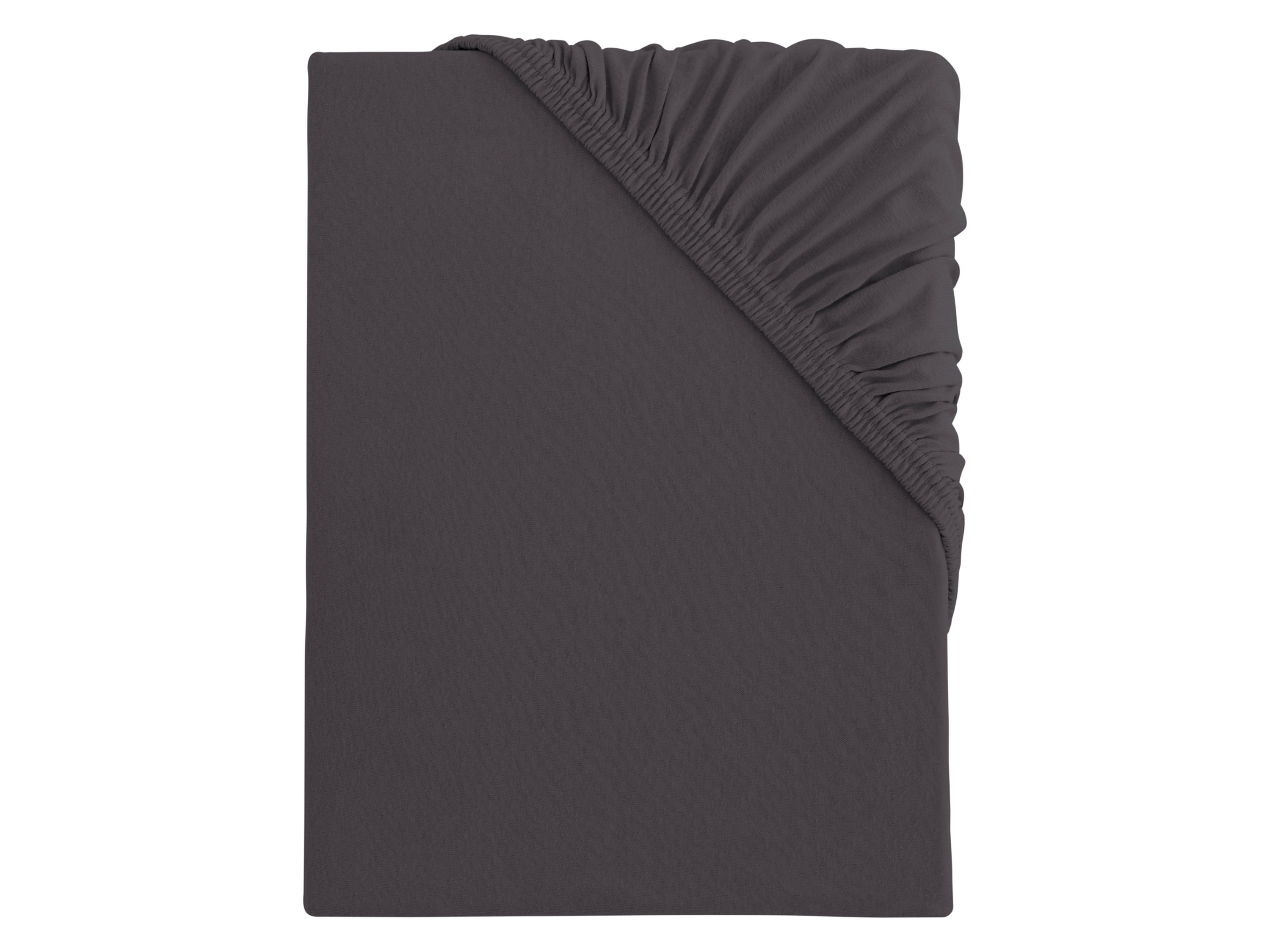 Looks by Wolfgang Joop Prześcieradło z gumką, 90-100 x 200 cm Szary