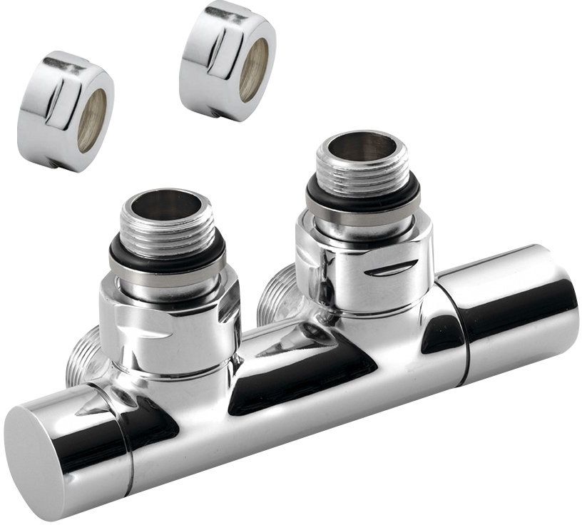 Darmowa Dostawa - Zestaw przyłączeniowy chrom Sapho Twin CP401S