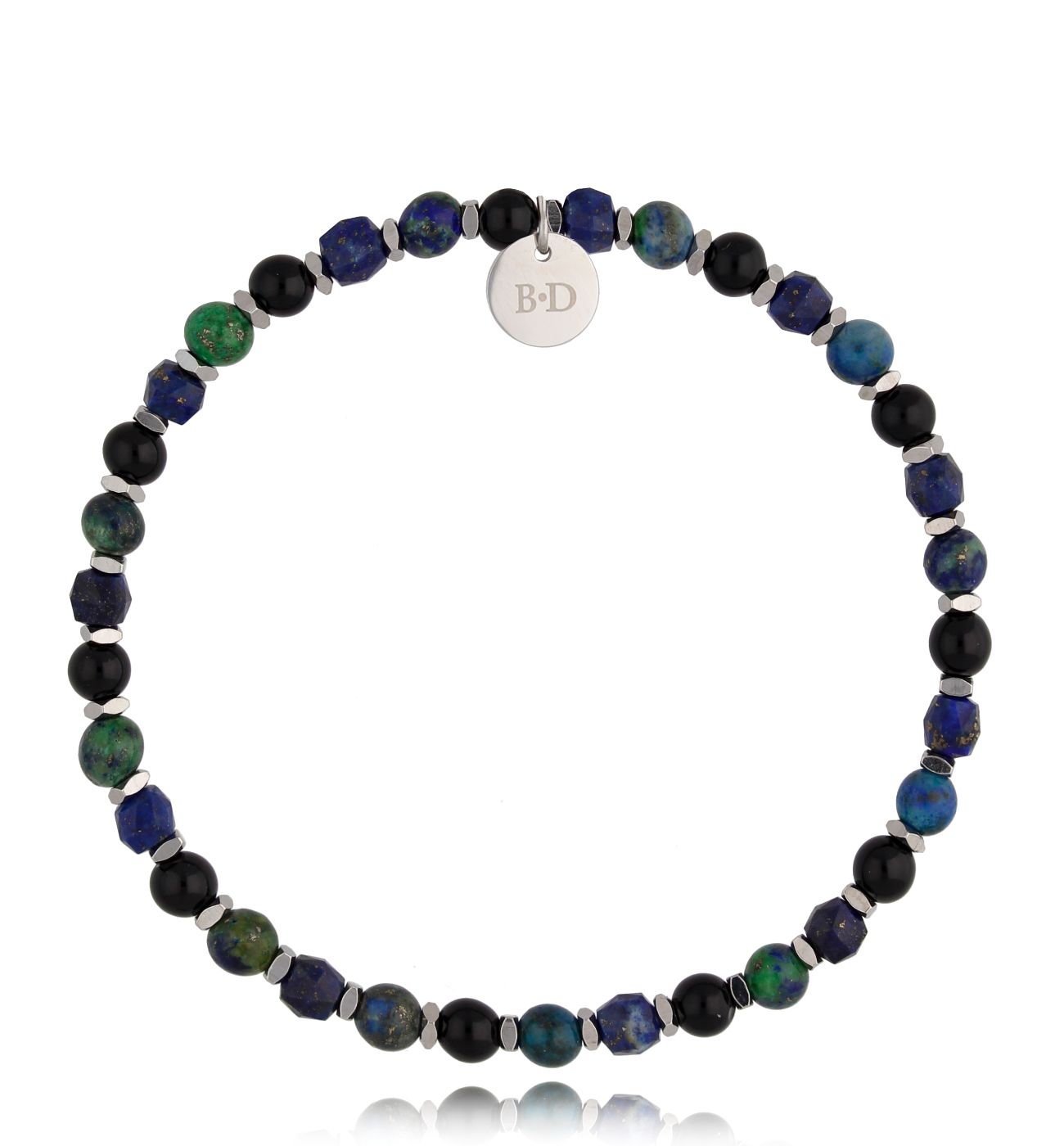 Bransoletka z kamieniami naturalnymi Highway 27 - By Dziubeka