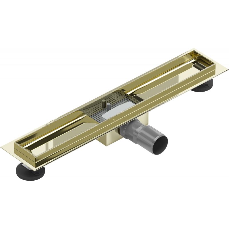 Korpus odpływu liniowego Mexen Flat złoty 60 cm 1 szt.