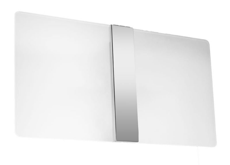 Kinkiet ścienny Sollux Lighting Azalia chromowany biały 2 x G9 x 12W IP20 wym: 18 x 35,5 x 6 cm - 1 szt.