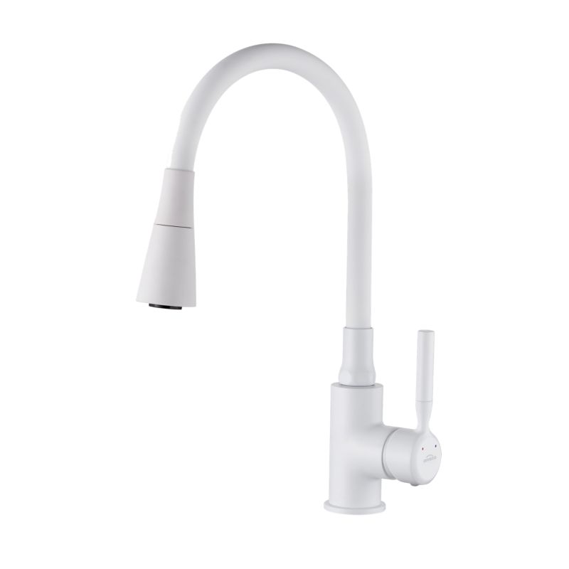 Bateria zlewozmywakowa Invena Hula Plus biała 1szt