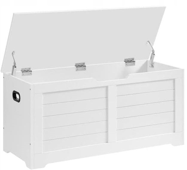 Ławka Matkam skrzynia 100x40 cm VAS biały 1 szt.