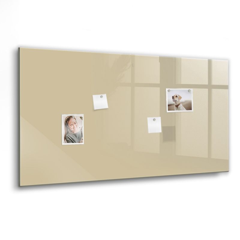 Tablica magnetyczna z nadrukiem Wallfluent 120x60 cm Kolor beżowy 1 szt.