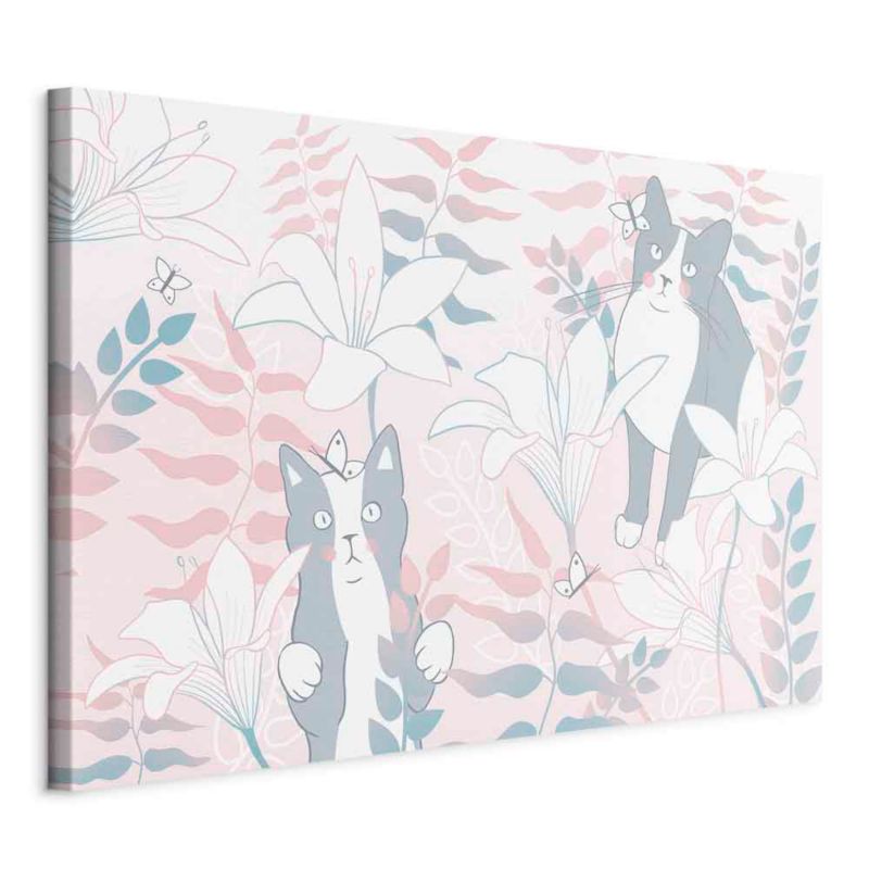Obraz Artgeist Kocie sprawy 60 x 40 cm płótno włoskie 1 szt